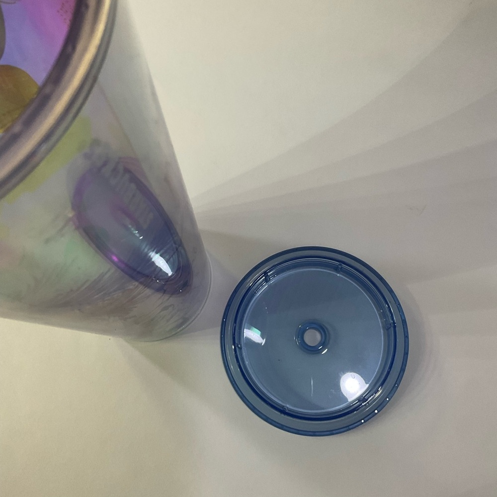 Starbucks Holiday 2023 Tumbler Roses Translucent Missing Straw & Topper - Picture 3 of 9